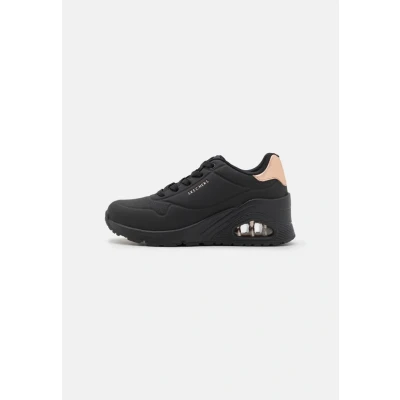 Abbildung von Skechers UNO Wedge Sneaker low, Damen, Größe: 41, Black/rose gold Schuhe