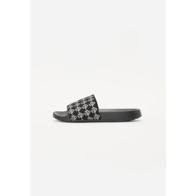 Abbildung von DKNY Zella Badesandale, Damen, Größe: 42.5, Black/nickel Schuhe