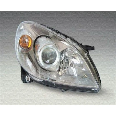 Abbildung von MAGNETI MARELLI 710301220201 Scheinwerfer links H7/H7, W5W, PY21W Halogen mit Blinklicht für Rechtsverkehr ohne Stellmotor LWR