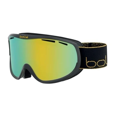 Abbildung von bollé SIERRA Black &amp; Gold Shiny Sunshine Kat 3, Skibrille, Medium, Women&#039;s