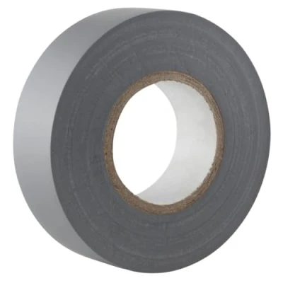 Abbildung von GOCABLETIES Isolierband Grau 19 mm x 20 m strapazierfähiges, selbstklebendes zum Schutz, Bündeln und Reparieren von Kabeln 1 Rolle