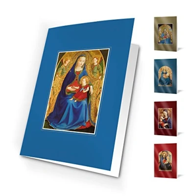 Abbildung von UNICEF Pack mit 10 Weihnachtskarten,Madonnas