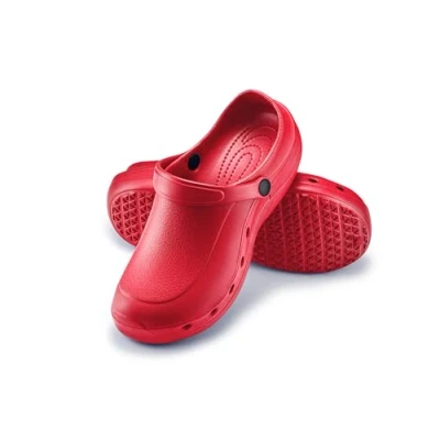 Abbildung von ESTRO Gartenclogs Herren Gartenschuhe Damen Unisex Leicht Gummischuhe Sommer Garten Clogs F92 (38, Rot)