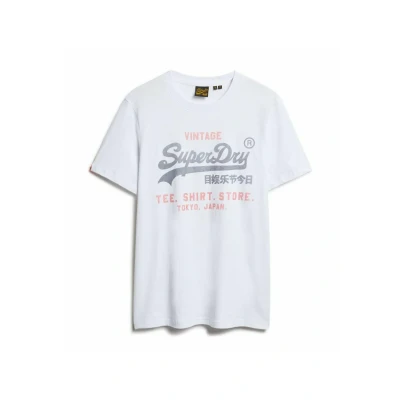 Abbildung von Superdry Tshirt print, Herren, Größe: XXL, Weiß