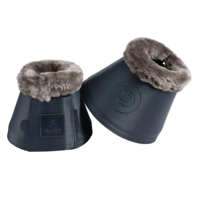 Abbildung von Eskadron Hufglocken Platinum Softslate Fauxfur Atlantikblau