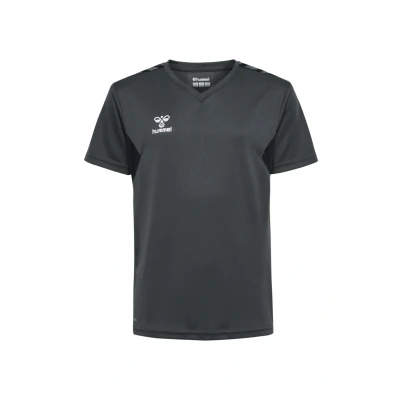 Abbildung von Hummel Authentic Sport Tshirt für Kinder, Größe: 116, Asphalt