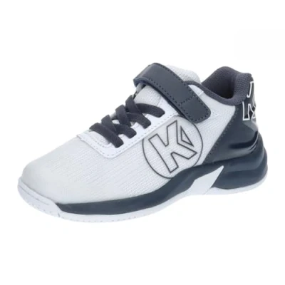 Abbildung von Kempa Attack 2.0 Junior Game Changer Handball Schuhe Sport für Jungen mit Michelin Sohle optimalen Grip bis Größe 33 Klettverschluss