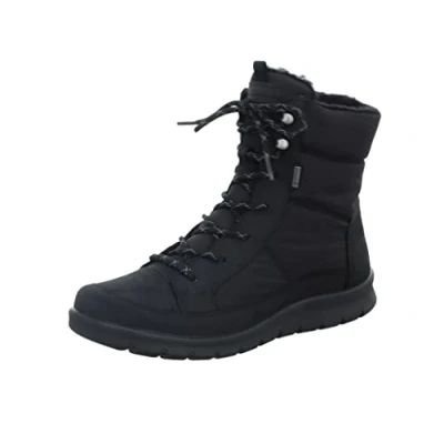 Abbildung von ECCO Babett Schnürstiefelette, Damen, Größe: 40, Black Schuhe