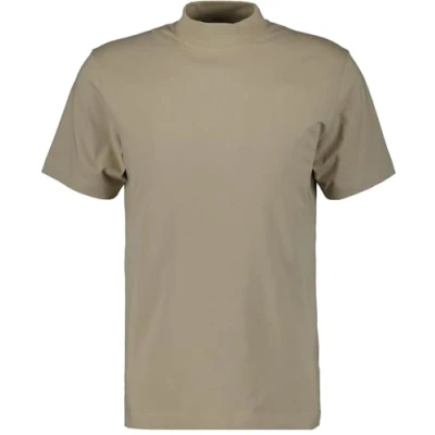 Abbildung von RAGMAN Herren Stehkragenshirt Kurzarm L, Beige Melange 081