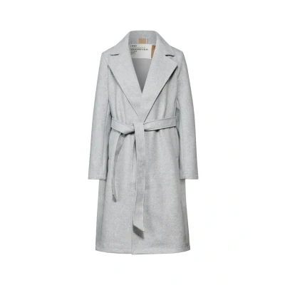Abbildung von Street One Revers Trenchcoat, Damen, Größe: 34, Grau