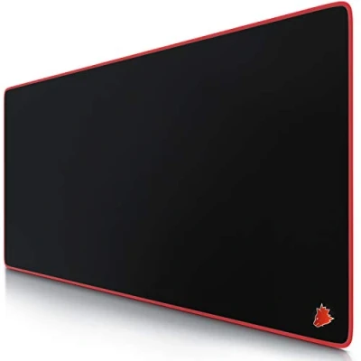 Abbildung von Titanwolf XXL Mauspad Gaming 900x400 mm Mousepad groß Motiv Tischunterlage Large Size verbessert Präzision und Geschwindigkeit auch für Roccat Razer Logitech Maus Tastatur