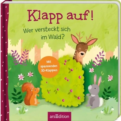 Abbildung von Klapp auf! Wer versteckt sich im Wald?: Mit spannenden 3D Klappen Erster Entdeckerspaß für Kinder ab 18 Monaten