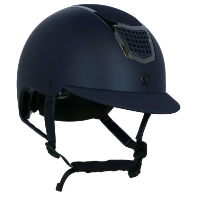 Abbildung von BR Reithelm Lambda Glitter Navy/Gunmetal 56/58
