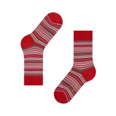 Abbildung von Falke Microblock Business &amp; Casual Kniestrümpfe, Herren, Größe: 43/44, Red (8229)