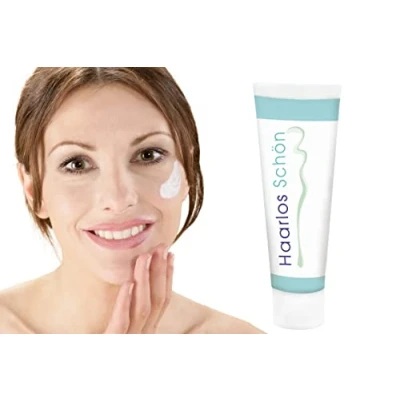 Abbildung von Maximex Haarlos schön Enthaarungscreme 30 ml, hemmt den Haarwuchs, beruhigt die gereizte Haut, pflegend und feuchtigkeitsspendend, für jeden Hauttyp