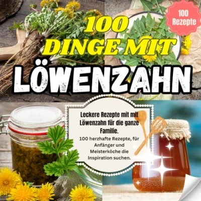 Abbildung von 100 Dinge mit Löwenzahn Leckere Rezepte für die ganze Familie: herzhafte Rezepte, Anfänger und Meisterköche Inspiration suchen
