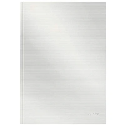 Abbildung von Leitz A4 Notizbuch, 80 Blatt, Hardcover, Linierte Seiten, Solid, Weiß, 46650001