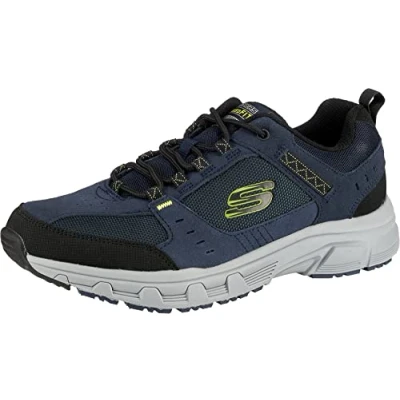 Abbildung von Skechers OAK Canyon Sneaker low, Herren, Größe: 48.5, Navy/lime Schuhe