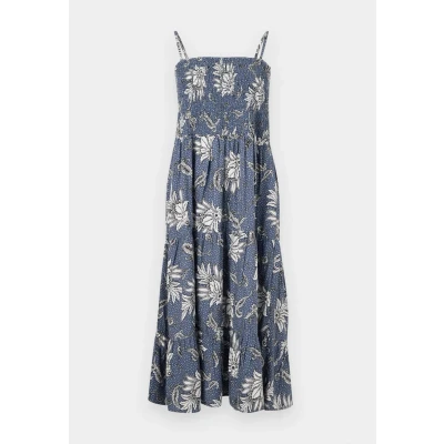 Abbildung von ONLY Onlzelina LIFE Smock Dress Skirt Freizeitkleid, Damen, Größe: XS, Vintage indigo