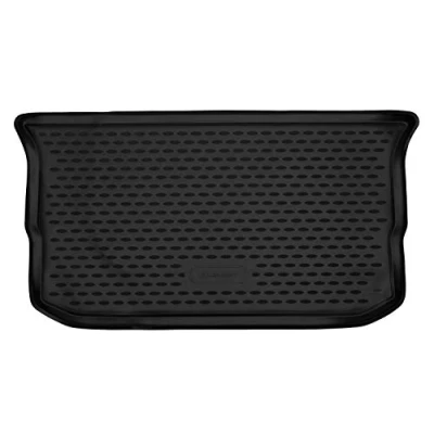 Abbildung von Element Passgenaue Kofferraummatte Laderaumwanne passend für Renault Twingo, Mk3 III, 2014 2024, 1 TLG, Schwarz
