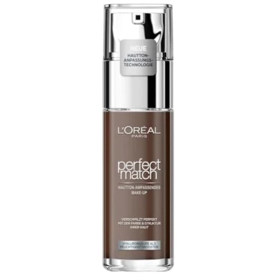 Abbildung von L&#039;Oréal Paris Perfect Match Makeup Foundation, Damen, Größe: 30 ml, 12.n ebony