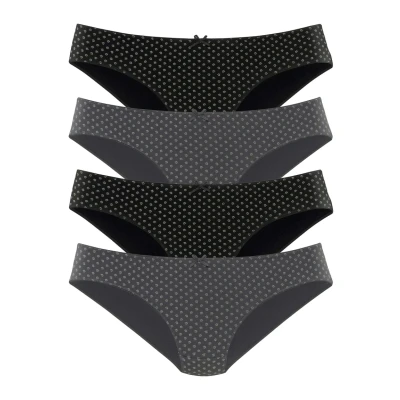 Abbildung von s.Oliver 4 PACK Slip, Damen, Größe: 32/34, Schwarz
