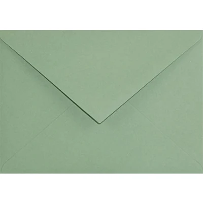 Abbildung von Netuno 100 Umschläge Grün DIN C6 114x 162 mm 120g Keaykolour Matcha Tea grüne Briefumschläge Eco Kuverts edel für Einladungs Karten Geburtstagskarten Glückwunschkarten Hochzeitskarten green envelope