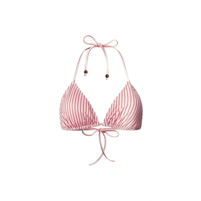 Abbildung von Pepe Jeans VRT Stripes Bikinitop, Damen, Größe: 3XL, Petal pink