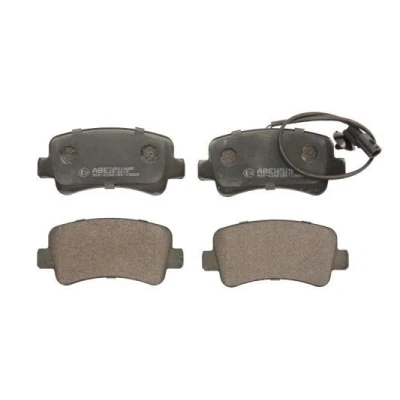 Abbildung von KRAFT 6011902 Bremsbelagsatz Hinterachse inkl. Verschleißwarnkontakt RENAULT: MASTER 3 Kasten, 3, OPEL: Movano B Van