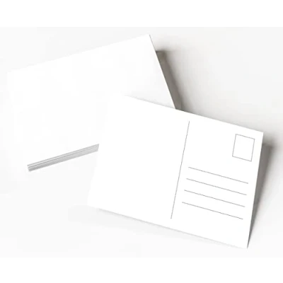Abbildung von Clever Pool, Blanko Postkarten zum Selbstgestalten, Postkarte aus weißem Karton, Bedrucken (35 x DIN A6)