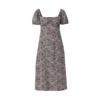 Abbildung von QS MIDI Freizeitkleid, Damen, Größe: 42, Zartrosa