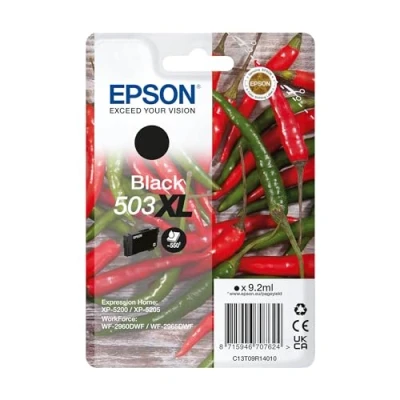 Abbildung von Epson Original 503XL Tinte Chili Singlepack schwarz XL, XP 5200 5205 WF 2960DWF 2965DWF, ReadyPrint Flex Tintentarife