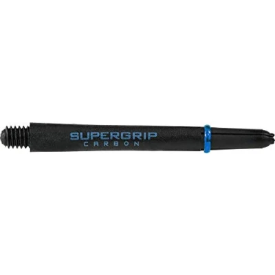 Abbildung von Harrows Supergrip Carbon Schäfte, 5 Sets (15) (Medium, Schwarz/Aqua)