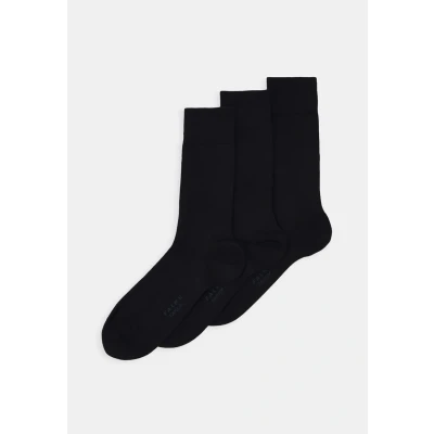 Abbildung von Falke Family 3PACK Everyday Casual Socken, Herren, Größe: 39 42, Dark navy
