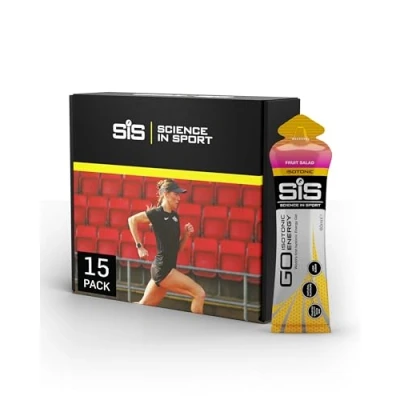 Abbildung von Science in Sport GO Isotonic Energy Gel 5 x 60ml Vegan isotonische Formulierung mit 22g Kohlenhydraten, Guter Energielieferant, Optimale Alternative für Getränke