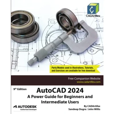 Abbildung von AutoCAD 2024: A Power Guide for Beginners and Intermediate Users