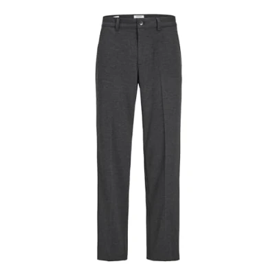 Abbildung von Jack &amp; Jones Jpstkarl Pierre NOOS Stoffhose, Herren, Größe: 33x32, Dark grey melange