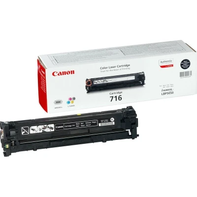Abbildung von Canon 716 Bk original Toner Schwarz für ISensys Laserdrucker
