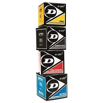 Abbildung von Sportsends Dunlop Squash Balls Alle Arten mit Variety Pack (4er Pack) (Mixed)