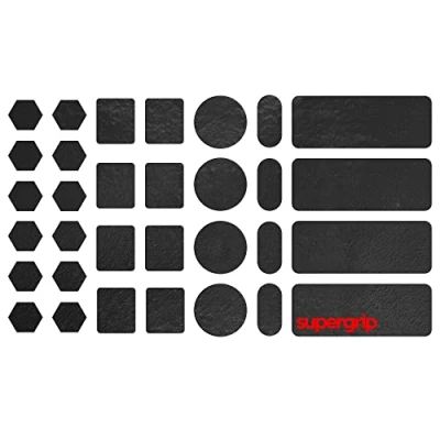 Abbildung von Pulsar Gaming Gears Supergrip vorgeschnittenes Universal Griptape, vorlaminiert, schweißabsorbierend, leistungsstark, universal, rutschfest, Maus ultradünn, 0,5 mm
