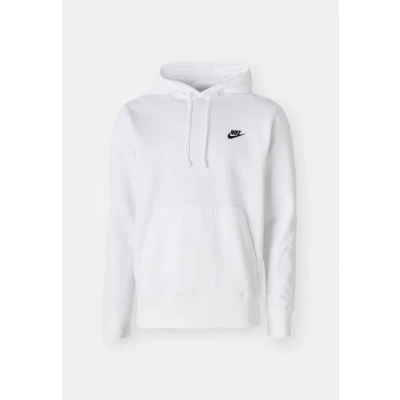 Abbildung von Nike Sportswear CLUB Hoodie Kapuzenpullover, Herren, Größe: Small, White/black