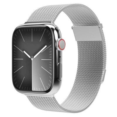 Abbildung von Vonmählen Apple Watch Armband Milanees Silber Geeignet für 38/40/41/42 mm