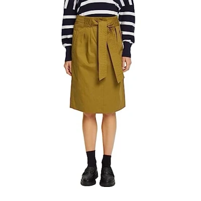 Abbildung von Esprit Collection Alinienrock, Damen, Größe: 38, Olive