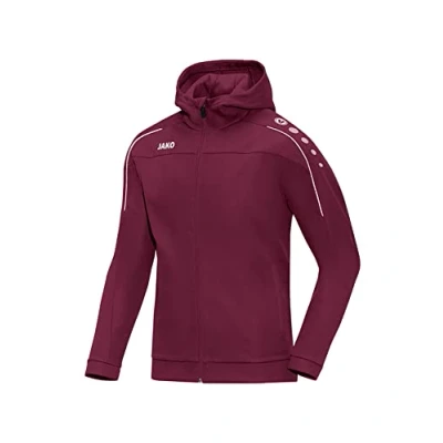 Abbildung von JAKO Herren hættejakke klassisk Kapuzenjacke, maroon, L EU