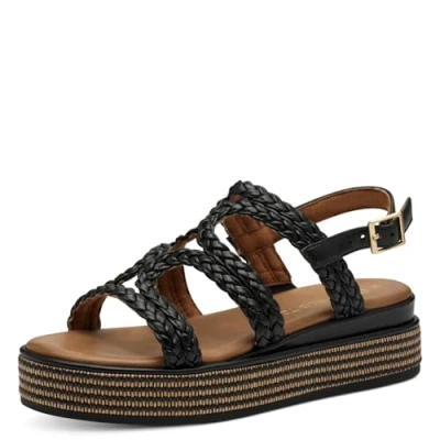 Abbildung von Marco Tozzi 22870044 Plateausandalette, Damen, Größe: 42, Black Schuhe