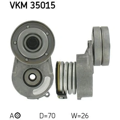 Abbildung von SKF VKM 35015 Spannrolle OPEL: Astra G CC, Combo C Box Body / Estate, H Hatchback