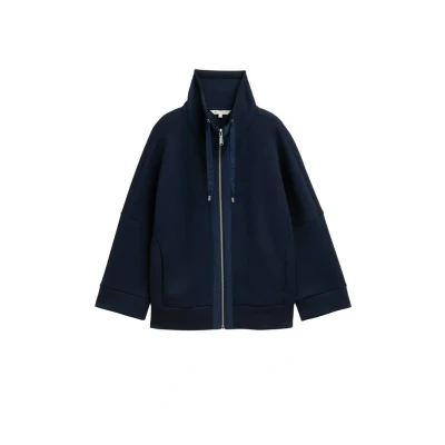 Abbildung von TOM Tailor Scuba Sweatjacke, Damen, Größe: XXL, Sky captain blue
