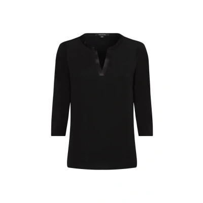 Abbildung von comma Damen 2151665 T Shirt, Black 9999,34
