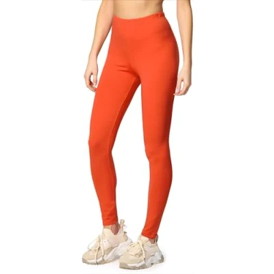 Abbildung von Merry Style Leggings Damen Baumwolle für das ganze Jahr Bequeme Blickdicht Ideal Yoga Sport Gym und Freizeit MS10 198 (Rost,4XL)