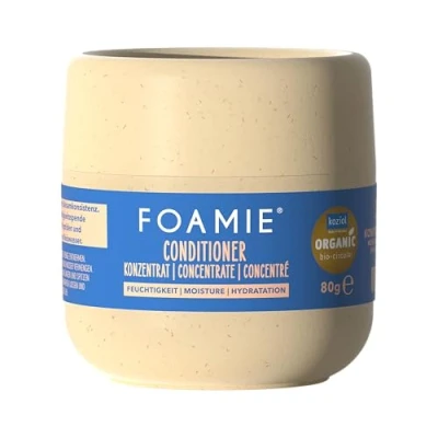 Abbildung von Foamie Conditioner Konzentrat Feuchtigkeit, 3x konzentrierte Pflege, nachhaltige Verpackung, feuchtigkeitsspendend, vegan, silikonfrei, 150ml